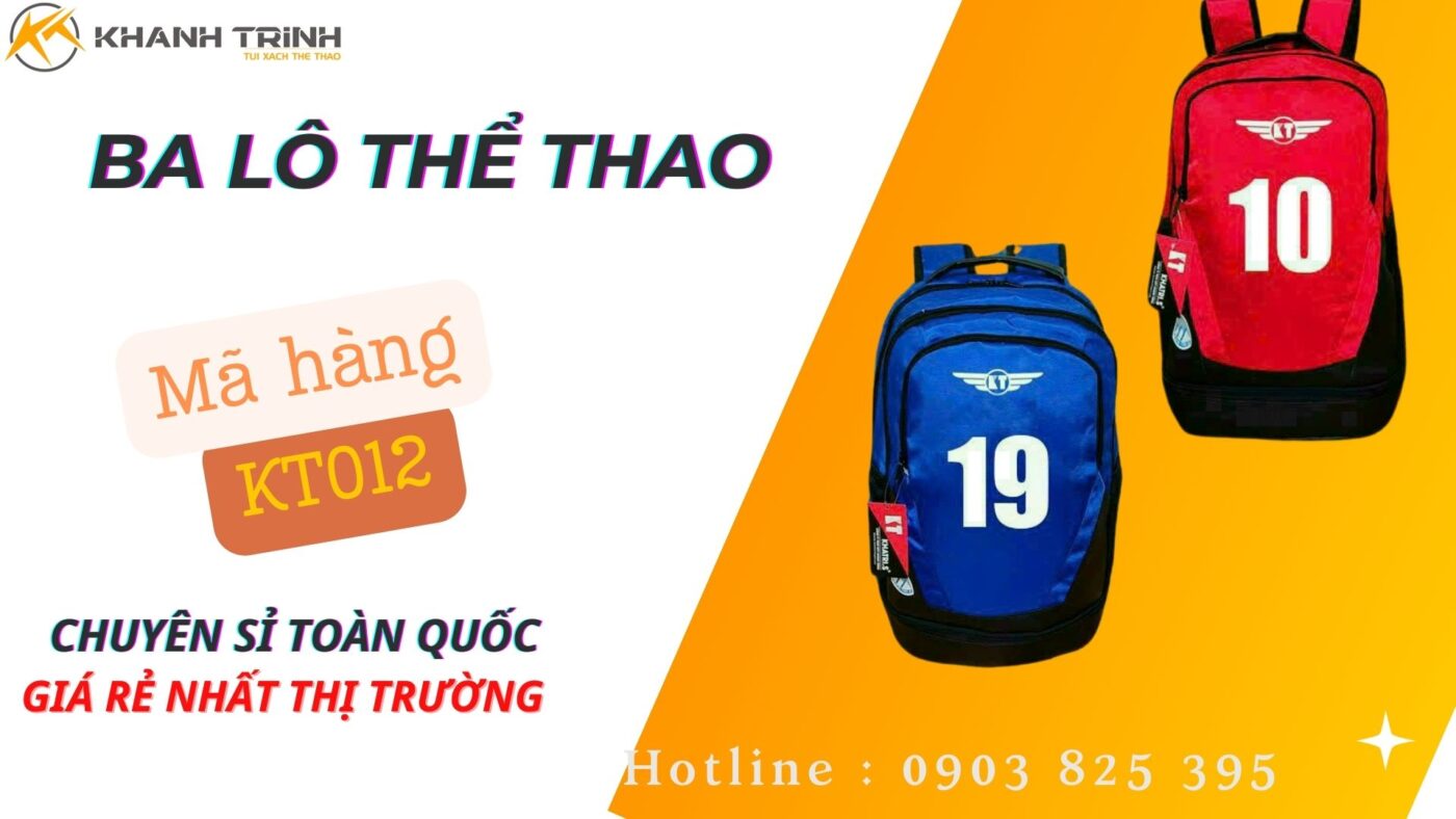 Ba lo the thao KT012