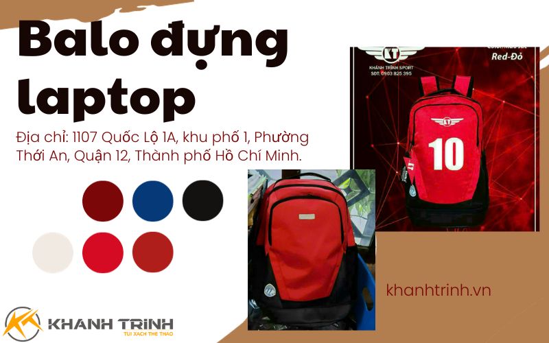 Balo đựng laptop giá rẻ tại thành phố Hồ Chí Minh